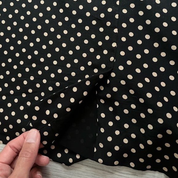 J. Crew Blouson Silk dress in polka dot Size 4 - Picture 10 of 11